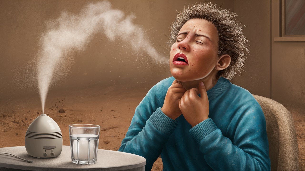 Dry Air: How to overcome Throat Discomfort in Low Humidity Conditions?