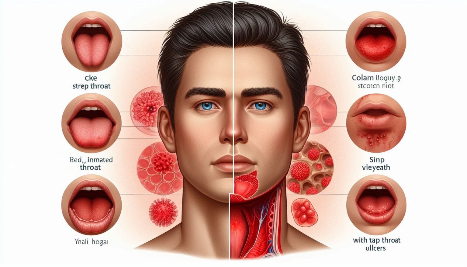 Strep Throat vs Throat Ulcers: Key Differences Explained